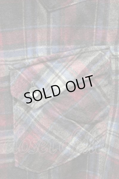 画像4: FUGA / Authorized顔料チェックシャツ 44 レッド T-25-09-05-011-FU-sh-YM-ZT (4)