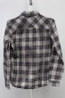 画像2: FUGA / Square 顔料加工チェックウエスタンシャツ 44 レッドｘグレー T-25-09-05-012-FU-sh-YM-ZT (2)