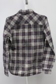 画像2: FUGA / Square 顔料加工チェックウエスタンシャツ 44 レッドｘグレー T-25-09-05-012-FU-sh-YM-ZT (2)