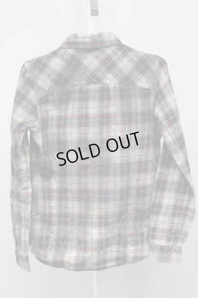 画像2: FUGA / Square 顔料加工チェックウエスタンシャツ 44 レッドｘグレー T-25-09-05-012-FU-sh-YM-ZT