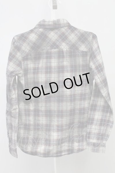 画像2: FUGA / Square 顔料加工チェックウエスタンシャツ 44 レッドｘグレー T-25-09-05-012-FU-sh-YM-ZT (2)