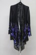 画像1: CIVARIZE / Angerレイヤードレーストッパーフラワーカーディガン 44 ブラックｘブルー T-25-09-05-013-CI-to-YM-ZT026 (1)