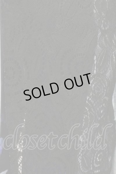 画像3: CIVARIZE / Angerレイヤードレーストッパーフラワーカーディガン 44 ブラックｘブルー T-25-09-05-013-CI-to-YM-ZT026 (3)