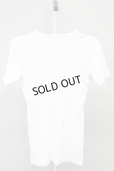 画像2: GOSTAR DE FUGA / 半袖エンブレム刺繍Tシャツ 44 ホワイト T-25-09-05-002-GO-ts-YM-ZT