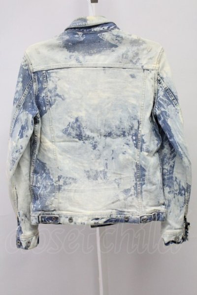 画像2: 5351pour les Hommes / ストレッチデニムGジャンブリーチジャケット 1 インディゴ T-25-09-05-016-53-ja-YM-ZT