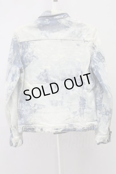 画像2: 5351pour les Hommes / ストレッチデニムGジャンブリーチジャケット 1 インディゴ T-25-09-05-016-53-ja-YM-ZT026 (2)