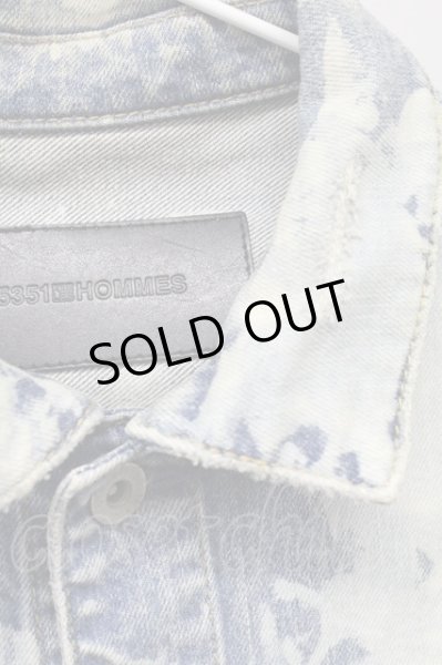 画像3: 5351pour les Hommes / ストレッチデニムGジャンブリーチジャケット 1 インディゴ T-25-09-05-016-53-ja-YM-ZT026 (3)