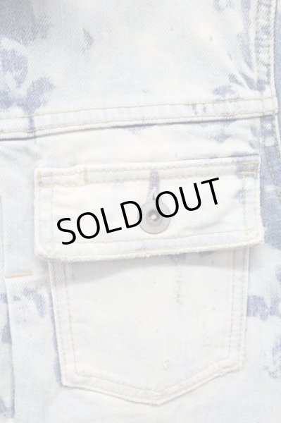 画像4: 5351pour les Hommes / ストレッチデニムGジャンブリーチジャケット 1 インディゴ T-25-09-05-016-53-ja-YM-ZT026 (4)