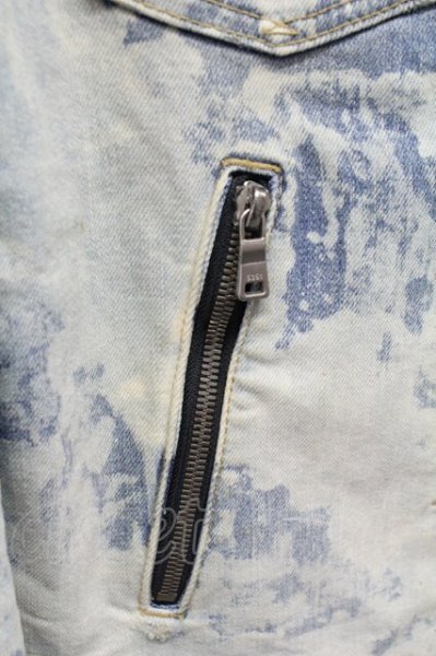 画像5: 5351pour les Hommes / ストレッチデニムGジャンブリーチジャケット 1 インディゴ T-25-09-05-016-53-ja-YM-ZT026 (5)