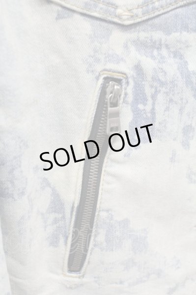 画像5: 5351pour les Hommes / ストレッチデニムGジャンブリーチジャケット 1 インディゴ T-25-09-05-016-53-ja-YM-ZT026 (5)