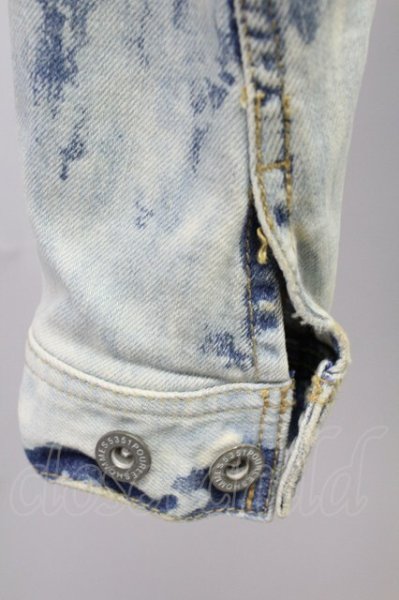 画像6: 5351pour les Hommes / ストレッチデニムGジャンブリーチジャケット 1 インディゴ T-25-09-05-016-53-ja-YM-ZT026 (6)