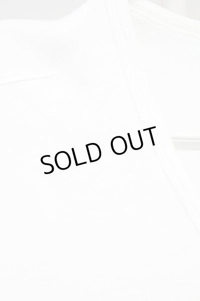 画像4: GOSTAR DE FUGA / 半袖エンブレム刺繍Tシャツ 44 ホワイト T-25-09-05-002-GO-ts-YM-ZT (4)