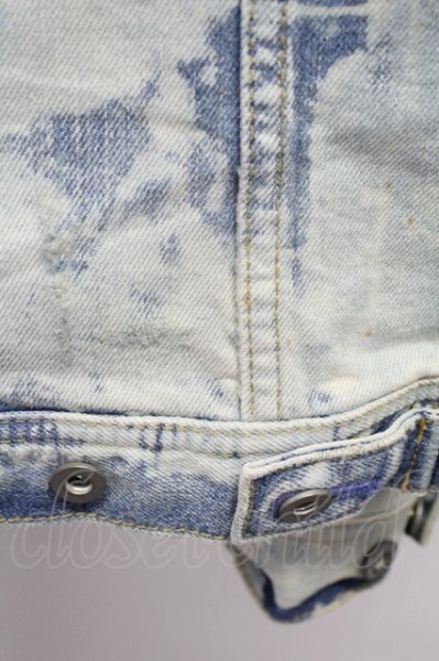 画像7: 5351pour les Hommes / ストレッチデニムGジャンブリーチジャケット 1 インディゴ T-25-09-05-016-53-ja-YM-ZT026 (7)