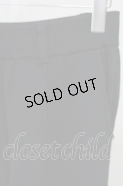 画像3: NO ID. / クールタッチニットバギートラウザーズパンツ 1 ブラック T-25-09-05-017-NO-pa-YM-ZT026 (3)