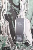 画像6: TORNADO MART / マーブルフラワープリントシャツ LL グリーン T-25-09-11-018-TO-sh-YM-ZT