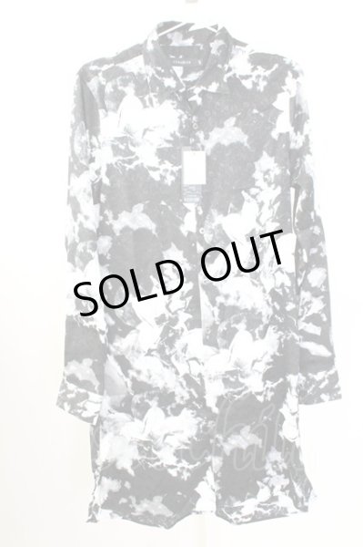画像1: CIVARIZE / Ambition ローズジャガードロングシャツ 46 ブラック T-25-09-11-020-CI-sh-YM-ZT220 (1)