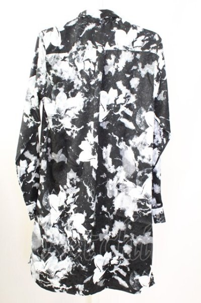 画像2: CIVARIZE / Ambition ローズジャガードロングシャツ 46 ブラック T-25-09-11-020-CI-sh-YM-ZT220 (2)