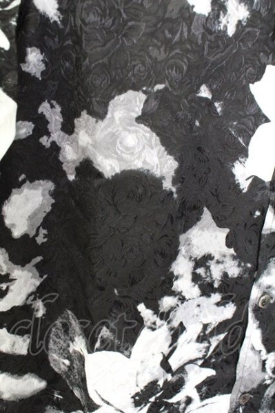 画像5: CIVARIZE / Ambition ローズジャガードロングシャツ 46 ブラック T-25-09-11-020-CI-sh-YM-ZT220 (5)