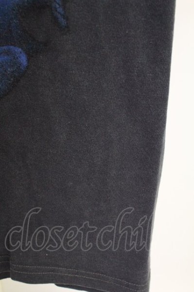 画像7: CavariA / ユーズドクルーネックTシャツ 44 ネイビー系 T-25-09-11-002-Ca-to-YM-ZT302 (7)