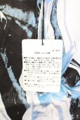 画像7: TORNADO MART / マーブルフラワープリントシャツ LL ブルー T-25-09-11-022-TO-sh-YM-ZT