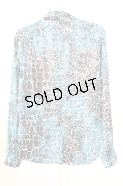 画像2: TORNADO MART / BIGクロコダイルシャツ LL ブルー T-25-09-11-023-TO-sh-YM-ZT (2)