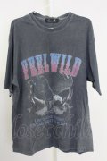 CavariA / ユーズドクルーネックTシャツ 44 グレー T-25-09-11-003-Ca-to-YM-ZT