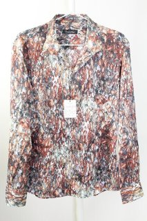 TORNADO MART / レオパードプリントシャツ LL ボルドー T-25-09-11-024