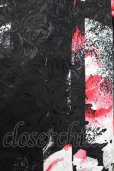 画像7: CIVARIZE / ストライプローズロングジャガードシャツ 46 ブラックｘレッド T-25-09-11-025-CI-sh-YM-ZT