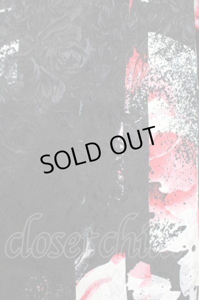 画像7: CIVARIZE / ストライプローズロングジャガードシャツ 46 ブラックｘレッド T-25-09-11-025-CI-sh-YM-ZT220 (7)