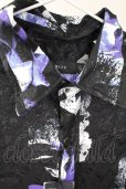 画像3: CIVARIZE / ストライプローズロングジャガードシャツ 46 ブラックｘパープル T-25-09-11-026-CI-sh-YM-ZT
