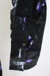 画像4: CIVARIZE / ストライプローズロングジャガードシャツ 46 ブラックｘパープル T-25-09-11-026-CI-sh-YM-ZT (4)