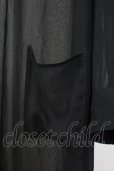 画像5: CIVARIZE / Superbness シフォンシャツガウン F ブラック T-25-09-11-028-CI-sh-YM-ZT