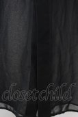 画像7: CIVARIZE / Superbness シフォンシャツガウン F ブラック T-25-09-11-028-CI-sh-YM-ZT