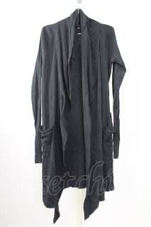 nude:masahiko maruyama ロングカーディガン nude:masahiko maruyama カーディガン.ロング /ブラック/1 S-21-12-16