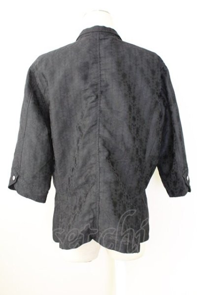画像2: BUFFALO BOBS / COZZA SHIRT(コッザ シャツ)イタリアンカラーシャツジャケット 3-4 ブラック T-25-09-11-035-BU-sh-YM-ZT