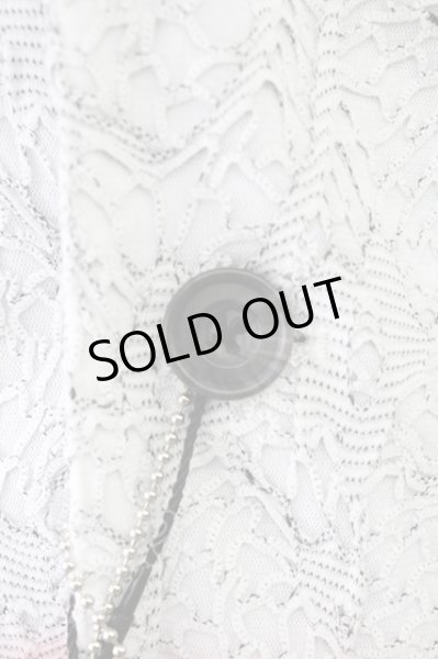 画像6: TORNADO MART / フラワーレースボンディングジャケット LL ホワイト T-25-09-11-039-TO-ja-YM-ZT303 (6)