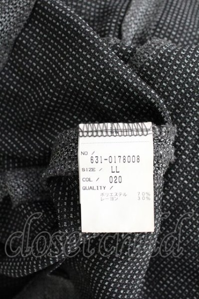 画像7: TORNADO MART / ブライトタックメッシュ7分袖チェスターコート LL ブラック T-25-09-11-040-TO-ja-YM-ZT224 (7)