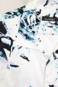 画像3: TORNADO MART / オーキッドクラッシュプリーツシャツ LL ホワイト T-25-09-11-005-TO-sh-YM-ZT