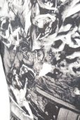 画像4: SOS TE NUTO / 総柄六部袖ポンチテーラードジャケット 48 ブラック T-25-09-11-041-SO-ja-YM-ZT
