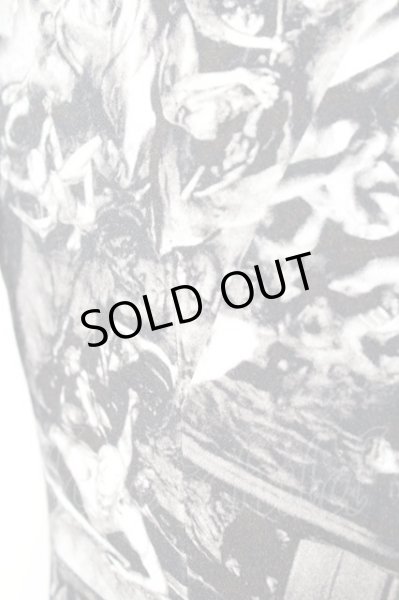 画像4: SOS TE NUTO / 総柄六部袖ポンチテーラードジャケット 48 ブラック T-25-09-11-041-SO-ja-YM-ZT224 (4)