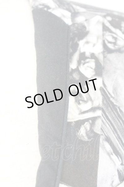 画像6: SOS TE NUTO / 総柄六部袖ポンチテーラードジャケット 48 ブラック T-25-09-11-041-SO-ja-YM-ZT224 (6)