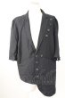 画像1: CIVARIZE / Naked ヘンプテーラードジャケット 46 ブラック T-25-09-11-044-CI-to-YM-ZT224 (1)