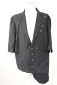 画像1: CIVARIZE / Naked ヘンプテーラードジャケット 46 ブラック T-25-09-11-044-CI-to-YM-ZT (1)