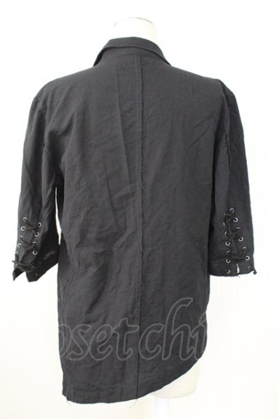 画像2: CIVARIZE / Naked ヘンプテーラードジャケット 46 ブラック T-25-09-11-044-CI-to-YM-ZT