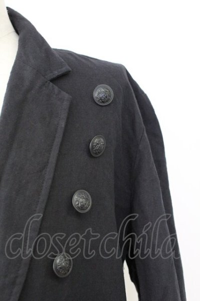 画像4: CIVARIZE / Naked ヘンプテーラードジャケット 46 ブラック T-25-09-11-044-CI-to-YM-ZT224 (4)