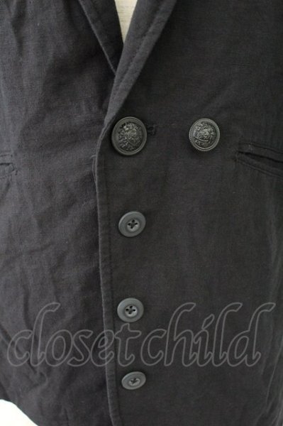 画像5: CIVARIZE / Naked ヘンプテーラードジャケット 46 ブラック T-25-09-11-044-CI-to-YM-ZT224 (5)