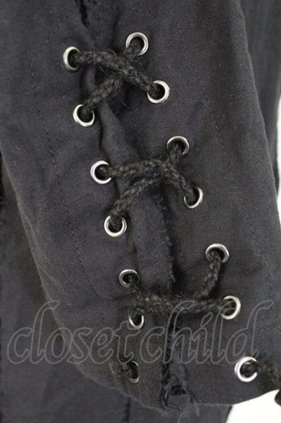 画像7: CIVARIZE / Naked ヘンプテーラードジャケット 46 ブラック T-25-09-11-044-CI-to-YM-ZT224 (7)