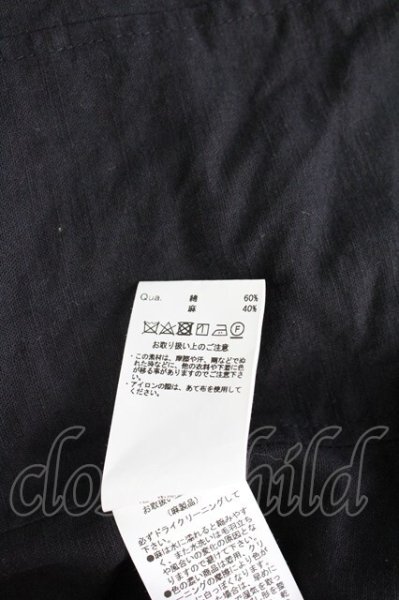 画像9: CIVARIZE / Naked ヘンプテーラードジャケット 46 ブラック T-25-09-11-044-CI-to-YM-ZT224 (9)