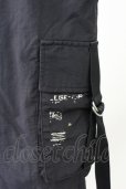 画像4: LEGENDA / ナイロンカーゴパンツ  ブラック T-25-09-11-046-LE-pa-YM-ZT