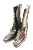 画像1: yosuke / サイドゴアヒールブーツ 27.5cm ブラック T-25-09-11-047-yo-sho-YM-ZT (1)